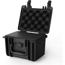 Wiltec Universalkoffer wasserdicht 21,9 x 18,5 x 15,4 cm schwarz