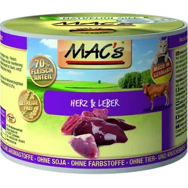MAC's Herz & Leber 6 x 200 g