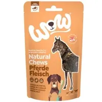wow.pet WOW Natural Chews Pferdefleisch getrocknet 250g