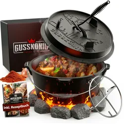 GUSSKÖNIG  Dutch Oven 12 l ohne Füße