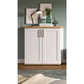 xonox.home Highboard 84 x 88 x 37 cm Weiß
