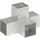 vidaXL Pfostenverbinder X-Form 101 x 101 mm Grau/Metall