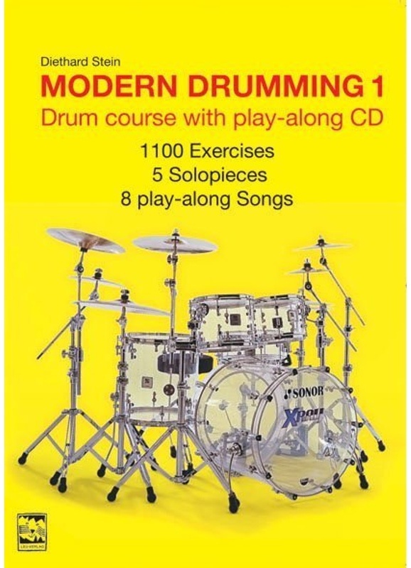 Modern Drumming, W. Audio-Cd, English Edition.Vol.1 - Diethard Stein, Kartoniert (TB)