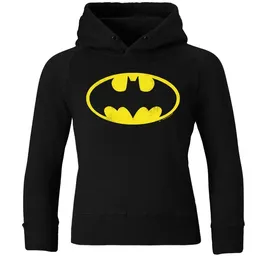 LOGOSHIRT Kapuzensweatshirt Batman-Logo schwarz 92/98
