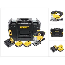 DeWalt DCS 331 M2 Akku Stichsäge 18 V + 2x Akku 4,0 Ah + Ladegerät + TSTAK