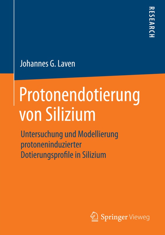 Protonendotierung Von Silizium - Johannes G. Laven, Kartoniert (TB)