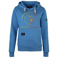 Schietwetter Kapuzenpullover Damen Hoodie Tamara modisch, 3D-Prägedruck, bequem blau 44