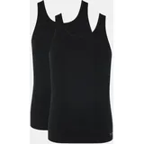 SLOGGI »men GO ABC 2.0 Tank Top 2P (2er Pack), leicht und angenehm schwarz