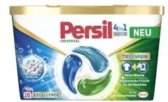 Persil 4in1 Discs Universalwaschmittel P16DU  , 1 Box = 16 Waschpods à 17 g