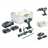 Festool TPC 18/4 I-Basic Akku Schlagbohrschrauber 18 V 75 Nm Brushless + 2x Akku 3,0 Ah + Ladegerät + Systainer