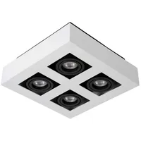 LUCIDE Led-Deckenleuchte Xirax, (LBH 25x25x8.80 cm, - LBH 25x25x8.80