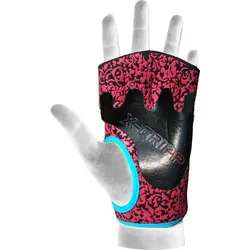 Chiba 40936 Lady Motivation Gloves (Black/Pink/Turquoise) L rosa L