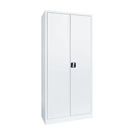 Lüllmann Putzmittelschrank 545527 signalweiß 80,0 x 38,3 x 180,0 cm, aufgebaut