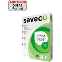 Saveco Kopierpapier A3 80 g/m2 500 Blatt