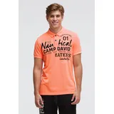 Camp David Poloshirt orange L