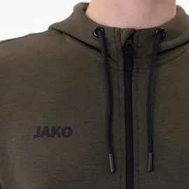 Jako Premium Basics Kapuzenjacke Herren Khaki S