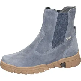 WALDLÄUFER Chelsea Boot für Damen blau, 39 EU 6 UK