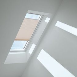 VELUX Plissee Leinen 1275, 66x118 cm (F06), Aluminiumschiene,GGU,Manuell,VELUX