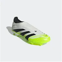adidas Predator League Laceless FG/MG Herren Cloud White/Core Black/Lucid Lemon 43 1/3