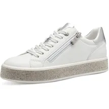 Marco Tozzi Sneaker Low Damen Weiß 37
