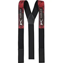 Kübler Hosenträger FOREST rot/schwarz Form 8750 Größe M