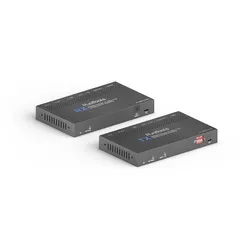 0 PureTools - HDBaseT Extender Set, 18G HDR. 40m@4K, 70m@1080p. 1080p bis 4K Upscaling. Unterstützt ARC und externe Audioü