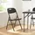 [en.casa] Ljusnarsberg Klappstuhl 87 x 46 x 53 cm schwarz 4 St.