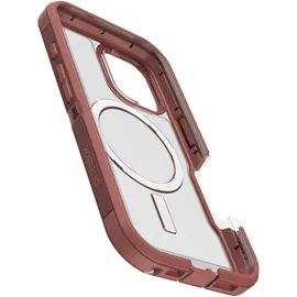 Otterbox Defender XT MagSafe Hülle für iPhone 16, stoßfest, Ultra-robust, schützende Hülle, 7X getestet nach Militärstandard, Transparent/Braun