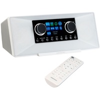 MEDION P85333 Stereo Internetradio 7,1 cm 2,8'' TFT-Farbdisplay DAB+/UKW weiß