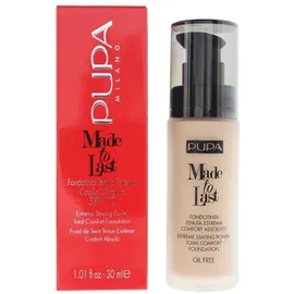 PUPA Made to Last Foundation 30 ml 030 Natural Beige