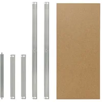 shelfplaza Fachboden Stahl 30x23 cm silber