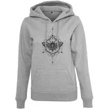 Mister Tee Ladies Moth Hoody in heather grey | Gr.: XS