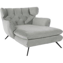 Candy 3C Candy Loveseat »Beatrice«, silberfarben