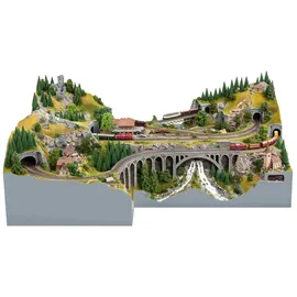 NOCH Easy Track Trassenbausatz „St. Andreas“ Fertiggelände 1:87 H0