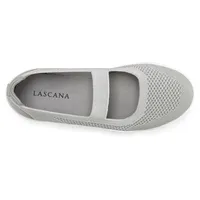 LASCANA Sneaker Ballerinas Damen hellgrau Gr.41