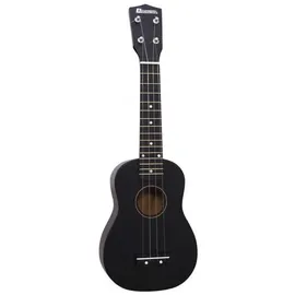 Dimavery UK-200 Ukulele, Sopran, schwarz