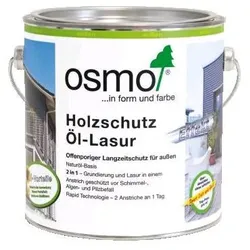 Osmo Holzschutz "Öl-Lasur" Effekt, Onyxsilber 1143, 2,5 L