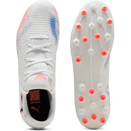Puma Future 8 Play MG Herren puma white/puma black/glowing red 46
