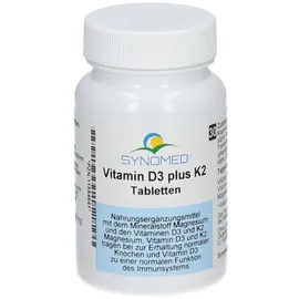 Synomed Vitamin D3 plus K2 Tabletten 30 St.