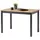 hagge home Schreibtisch Vesa Kiefer schwarz-braun
