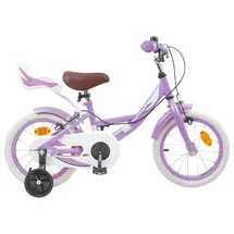 vidaXL Kinderfahrrad 12 Zoll RH 0 cm Lila