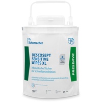 Dr. Schumacher Descosept Sensitive Wipes XL - (120 St) Desinfektionslösung