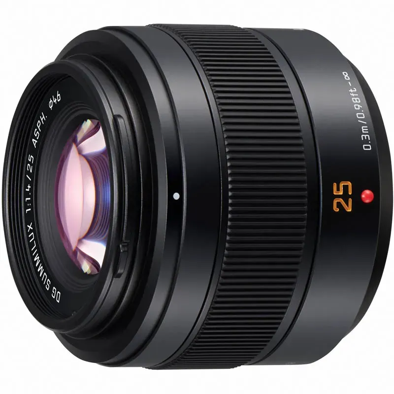 Preisvergleich Produktbild Panasonic MFT 25 mm Leica DG F/1.4 II ASPH |  + 100 € gratis Geschenkbox