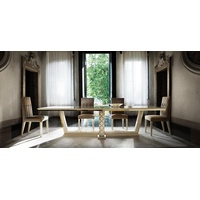 JVmoebel Essgruppe 6 Stühle Esszimmer Stuhl Rokoko Barock Jugendstil royal luxus Möbel beige