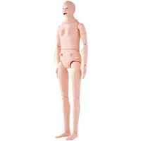 VEVOR Unisex Krankenpflege Übungspuppe Multifunktional Patientenversorgungssimulator 1750 x 440 x 230 mm, Multifunktionale Pflege Ausbildung Pflege-Trainingspuppe Gleichmäßige Skalenformen Übungspuppe