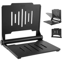 Vevor Klappbarer Duschsitz zur Wandmontage mit Rückenlehne 496 x 417 mm 180 kg belastbar