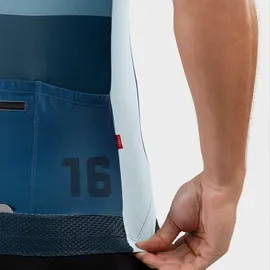 Siroko M2 Hardknott Pass Kurzarm-radtrikot - Blue - XS