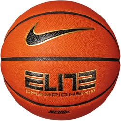 NIKE Elite Championship 8P 2.0 Basketball amber/black/metallic 7