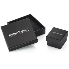 Bruno Banani Edelstahlkette BRUNO BANANI "Schmuck Geschenk Halskette Königskette 4-Kant-Optik Silber" Gr. 55, silber (edelstahlfarben), Halsketten, Herren, 55, Edelstahl, L: 55, Edelstahlkette