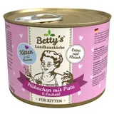 Betty's Landhausküche Kitten Hühnchen mit Pute 12 x 200 g